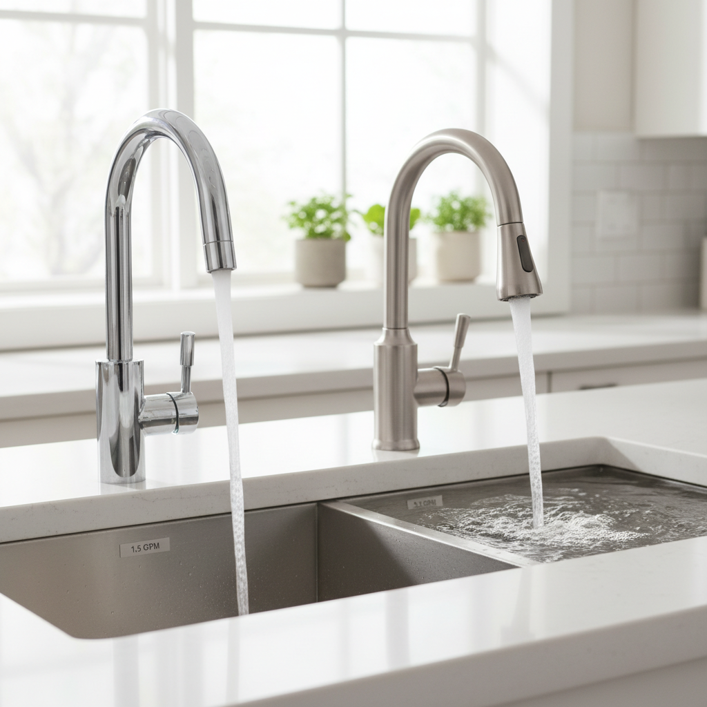1.5 GPM vs. 2.2 GPM Faucets: Your Essential Flow Rate Guide