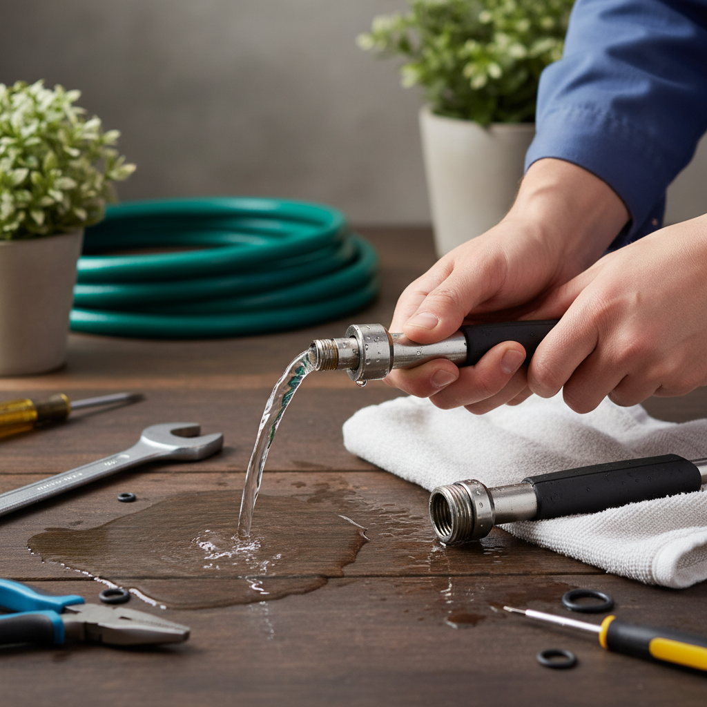 Troubleshooting and Repair: How to Fix a Leaking High Pressure Sprayer Head