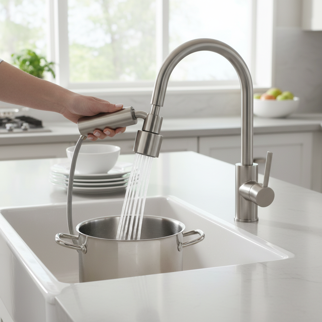 Glacier Bay Market Pull-Down Faucet Review: Style, Function, and Value