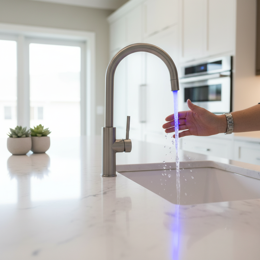 The Best Faucets with LED Temperature Changing Lights for a Smart Home
