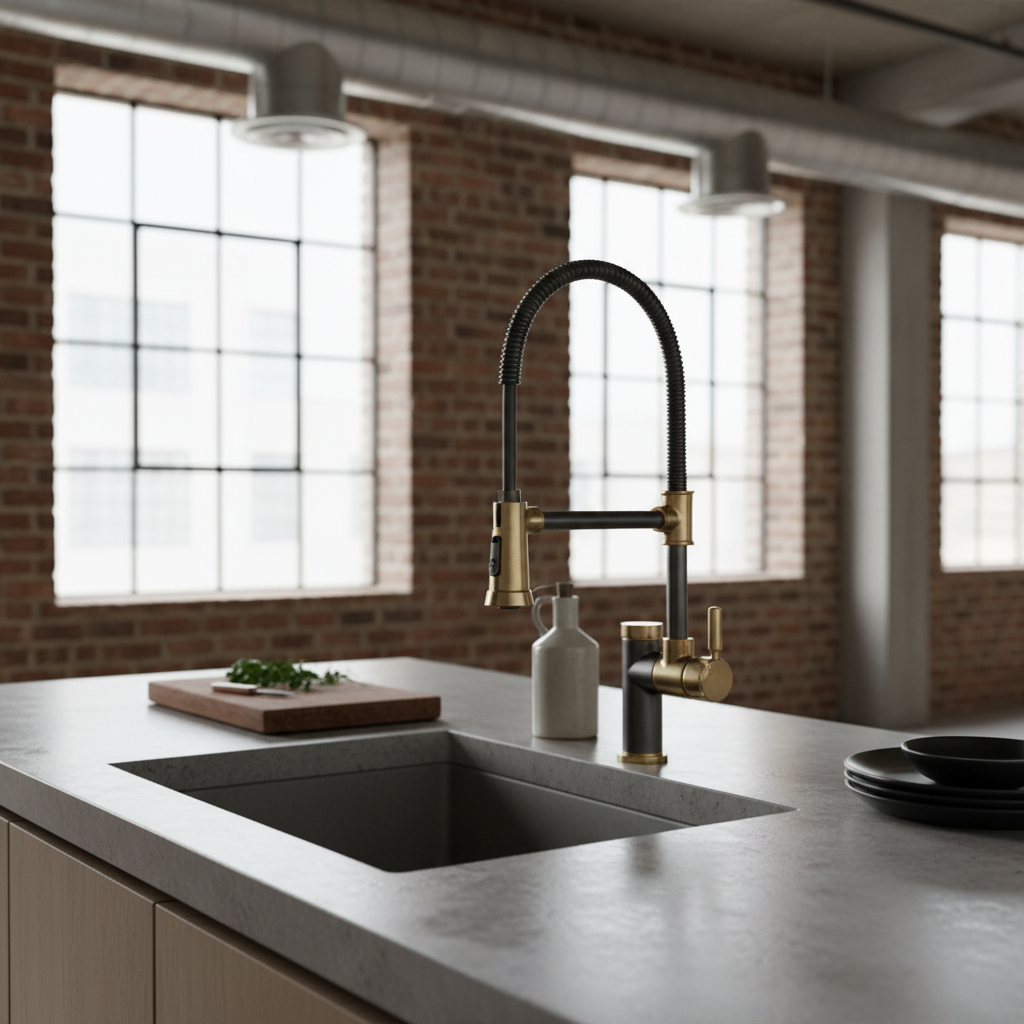 Best Industrial Faucets for Modern Lofts 2026: Where Raw Power Meets Refined Style
