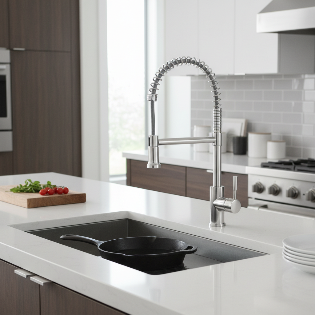 The Best Commercial Style Faucets for Home Kitchens: A Definitive Guide